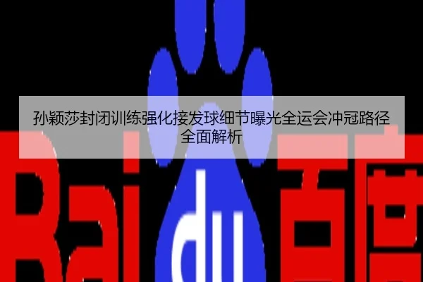 孙颖莎封闭训练强化接发球细节曝光全运会冲冠路径全面解析